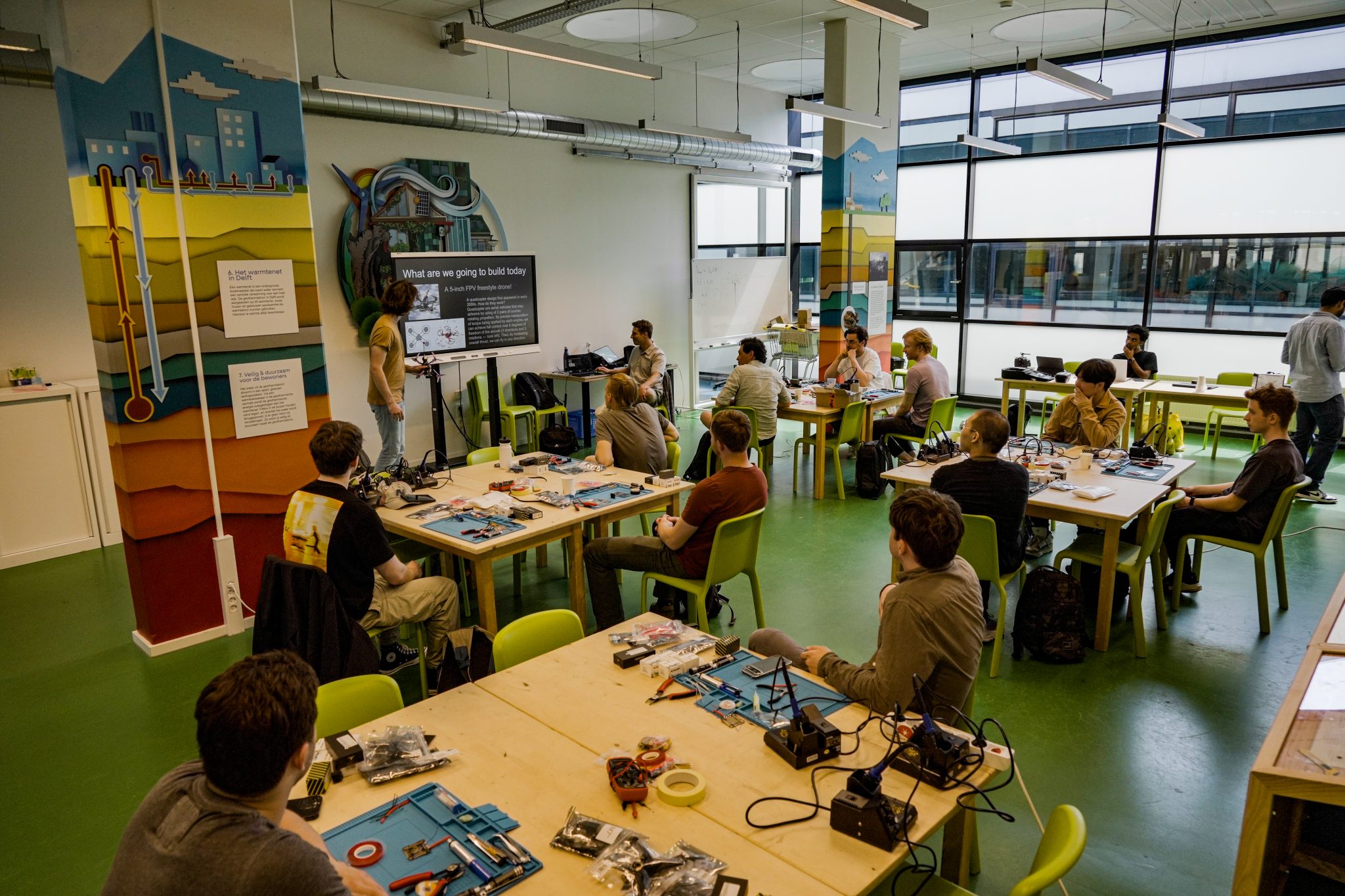 Every build starts with the basics — theory before the soldering iron